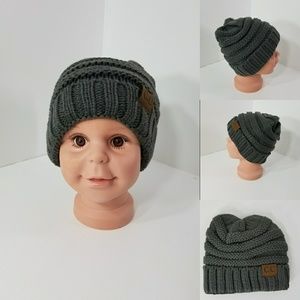 COPY - Toddler Beanie hats thermal protective Dar…